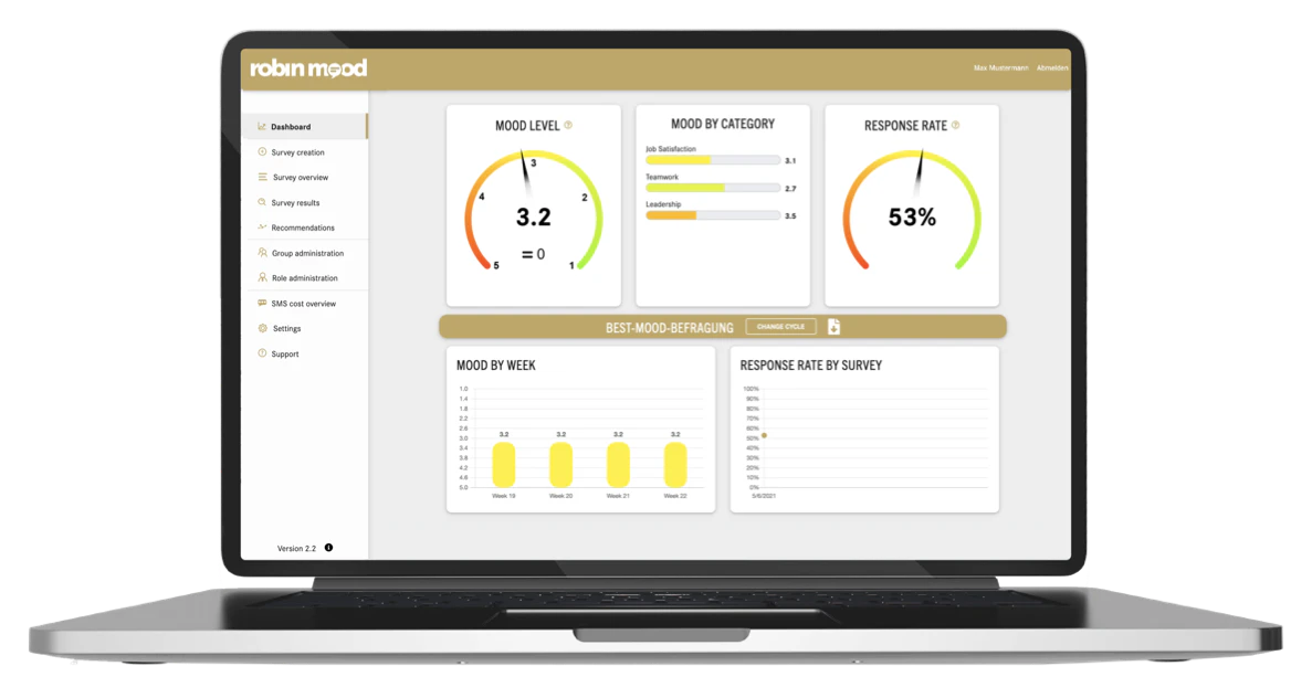 screenshot of robin mood